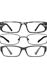 Men's Glasses at Zenni Optical. These cheap glasses include anti-scratch coatings and UV protection, often not included in your local drug store pair.