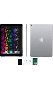 Refurb Apple iPad Pro 9.7" 128GB WiFi Tablet (2016) Bundle. The refurb tablet costs $220 alone elsewhere, without the bundled case and screen protector – you'd pay around $30 more for the bundled extras sold separately.