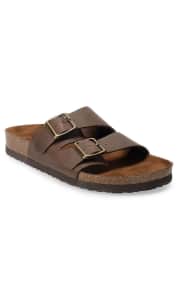 Sonoma Goods for Life Men's Raymond 02 Leather Slide Sandals. Apply coupon code "SAVE25" to get this deal. Although this is technically tied with our May mention, that deal required a purchase of $25 to use the coupon. It's a savings of $31 off and al...