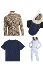Hanes Clearance. Pajamas, T-shirts, joggers, and more start at just $4.98. Plus, coupon code "LEGDAY" yields free shipping ($6.99 off for orders under $40).