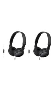 Sony Extra Bass Headphones 2-Pack. This is what you'd pay for one pair at Amazon.