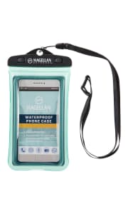 Magellan Outdoors Waterproof Floating Phone Case. Other stores charge $20 for a similar floating case.