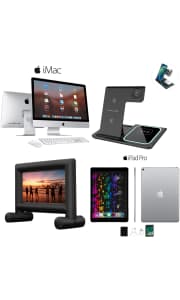 Until Gone Electronic Deals. Save on iPads, iMacs, cables, chargers, projection screens, and more.