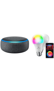3rd-Gen Amazon Echo Dot w/ GE CYNC Smart LED Color Bulb 2-Pack. This Prime-exclusive price ties the second-best deal we've ever seen for the Echo Dot alone &ndash; it's also around $19 less than you'd pay for these items sold separately elsewhere.