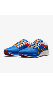 Nike Men's Air Zoom Pegasus 38 A.I.R. Jordan Moss Shoes. It's tied as the lowest price we've seen and it's the best price we could find today by $18. Apply coupon code "SCORE20" to get this price.