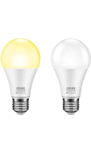 Govee Dusk to Dawn LED Light Bulb 2-Pack. Why does DealNews staffer India, love this? "I purchased these recently on a whim, because I needed a new bulb for the front porch light. I could not be happier with them. Plus, they're about $4 less than pick...