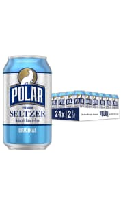 Polar Seltzer Water Original 24-Pack. Use Subscribe & Save checkout to drop it to $8.38. Most other flavors start at at least $11.