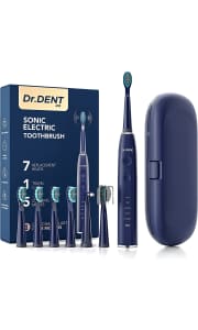 DrDent Premium Sonic Electric Toothbrush. Clip the 5% off on page coupon to get this deal. It's a total savings of $31 off the list price.