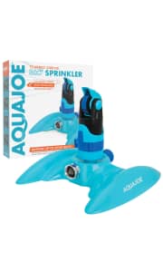 Aqua Joe 4-Pattern Turbo Drive 360-Degree Sprinkler. Use code "AQUAJOE25" to get this deal. That's the best price we could find by $15.