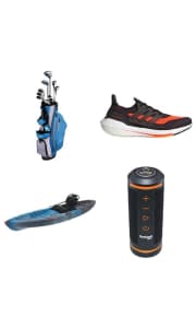 Dick's Sporting Goods Summer Savings Event. We're seeing the deepest discounts on clothing, with good deals on golf clubs, fishing gear, and exercise equipment as well.