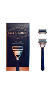 King C. Gillette Men's Neck Razor w/ 2 Blade Refills. Most sellers charge $2 more.