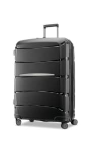 Luggage at Belk. Shop a variety of luggage including carry-ons, spinner, hardside, and expandable, from Delsey, American Tourister, London Fog, and more, like the pictured Samsonite Outline Pro Large Spinner Suitcase for $240 (a low by $40).