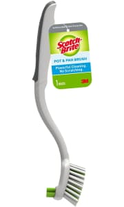 Scotch-Brite Pot and Pan Brush. Clip the on-page coupon to get this for a buck under what Target charges.