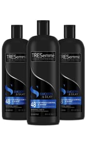 TRESemme Smooth and Silky Shampoo 3-Pack. Check Subscribe & Save and clip the on-page coupon to get this price.