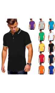 Men's Quick Dry Golf Polo Shirt. Add two shirts to your cart to save $19. Plus, get free shipping with coupon code "GOLF15", another $7 in savings.