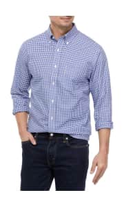 Saddlebred Men's Printed Woven Button Down Dress Shirt. It's $30 off and the lowest price we could find.