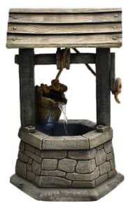Wayfair Summer Savings. Outdoor furniture is marked up to 45% off, bathroom upgrades are up to 50% off, as are living room seating and bedding, among other discounts. We've pictured the Hi-Line Gift LED Resin Wishing Well with Pouring Bucket Fountain ...