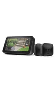 Amazon Echo Show 5 (2021) w/ Blink Outdoor 2-Camera Kit. That ties the best deal we've seen and is $29 under the lowest price we could find now for these items separately elsewhere.