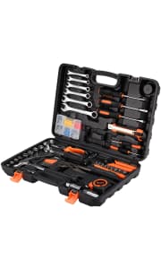 Adedad 130-Piece Household Tool Kit Set. Apply coupon code "MK7MMBRU" for a savings of $28.