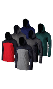 Men's Moisture Wicking Active Athletic Pullover Hoodies 6-Pack (XL only). That's $5 under our February mention of a 3-pack (this deal is a 6-pack) and the lowest price we could find today by $32.