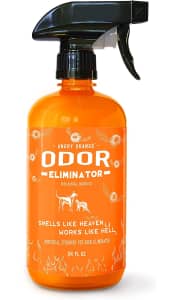 Angry Orange Pet Odor Eliminator. Check Subscribe & Save and clip the on-page coupon to get this price. It's $5 less than what you's spend elsewhere.