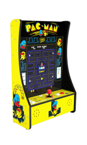 Arcade1Up Pac-Man Partycade. You'd pay at least $214 elsewhere for this pint-sized version of a full-size console, playing your favorite 80s arcade games.