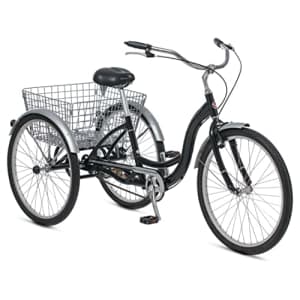 Schwinn Meridian Adult Tricycle, Three Wheel Cruiser Bike, 26-Inch Wheels, Low Step-Through for $507