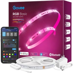 Govee 32.8-Foot WiFi LED Strip Lights for $15