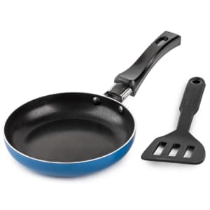Brooklyn Steel Co. Mini Fry Pan with Slotted Turner for $6 Brooklyn Steel Co. Mini Fry Pan with Slotted Turner for $6
