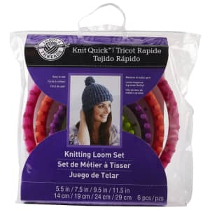 Loops & Threads Knit Quick Knitting Loom Set for $13 Loops & Threads Knit Quick Knitting Loom Set for $13