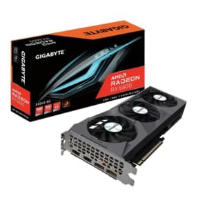 Gigabyte Radeon RX 6600 EAGLE 8GB Graphics Card for $340 Gigabyte Radeon RX 6600 EAGLE 8GB Graphics Card for $340