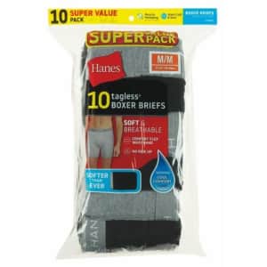 Hanes at eBay: up to 50% off + extra 30% off $20+