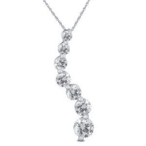 Szul 1-TCW Diamond Journey Pendant for $432 Szul 1-TCW Diamond Journey Pendant for $432