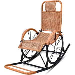 Masclass Oversized Outdoor Rocking Chair for $90