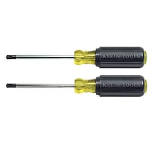 Klein Tools 32378 Combination Tip Screwdriver Set with #1 and #2 Combination Tips and Cushion-Grip for $28