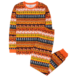 The Children's Place Men's / Women's Glow-in-the-Dark Halloween Pajamas for $11