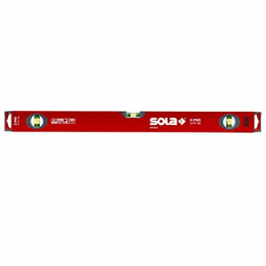 SOLA LSX32 X PRO Aluminum Box Profile Spirit Level with 3 60% Magnified Vials, 32-Inch for $49
