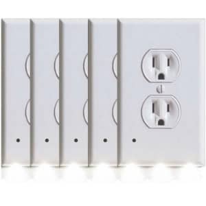 Marquee Home Outlet Cover w/ LED Night Light 5-Pack for $17 Marquee Home Outlet Cover w/ LED Night Light 5-Pack for $17