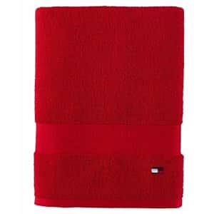 Tommy Hilfiger Modern American Bath Towel, 30 x 54 inch, Chinese Red for $23 Tommy Hilfiger Modern American Bath Towel, 30 x 54 inch, Chinese Red for $23