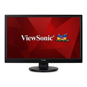ViewSonic VA2446MH-LED 24 Inch Full HD 1080p LED Monitor with HDMI and VGA Inputs for Home and for $265