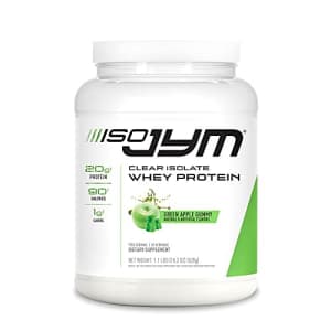 Jym Iso JYM Clear Isolate Whey Protein - Green Apple Gummy for $33