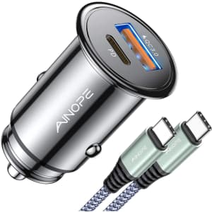 Ainope USB C Car Charger for $14 Ainope USB C Car Charger for $14
