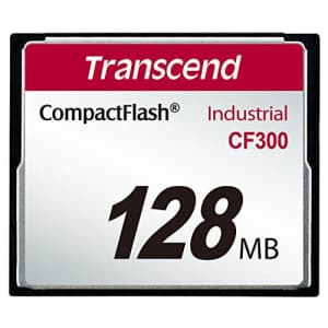 TRANSCEND Information TS128MCF300 128MB CF Card (300X, UDMA5, Type I) for $36