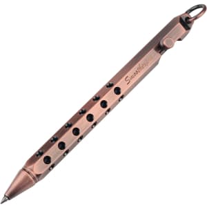 Smootherpro Solid Brass Bolt Action Pen for $8