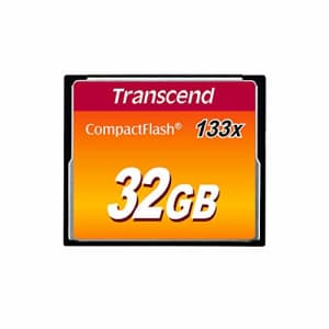 Transcend 32GB CompactFlash Memory Card 133x (TS32GCF133) for $32