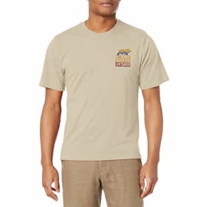G.H. Bass & Co. Men's Short Sleeve Graphic Print T-Shirt, Bone White Heather, Medium for $14 G.H. Bass & Co. Men's Short Sleeve Graphic Print T-Shirt, Bone White Heather, Medium for $14