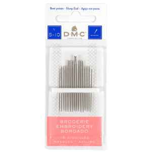 DMC Embroidery Hand Needle 15-Pack for $1