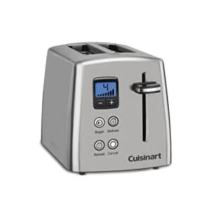 Cuisinart CPT-415P1 Motorized Toaster, 2-Slice, Brushed Stainless for $59