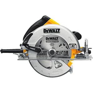 DeWalt 7.25" Circular Saw Kit for $129 DeWalt 7.25" Circular Saw Kit for $129