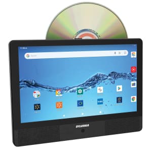 Sylvania 10.1" Tablet/Portable DVD Player Combo for $57